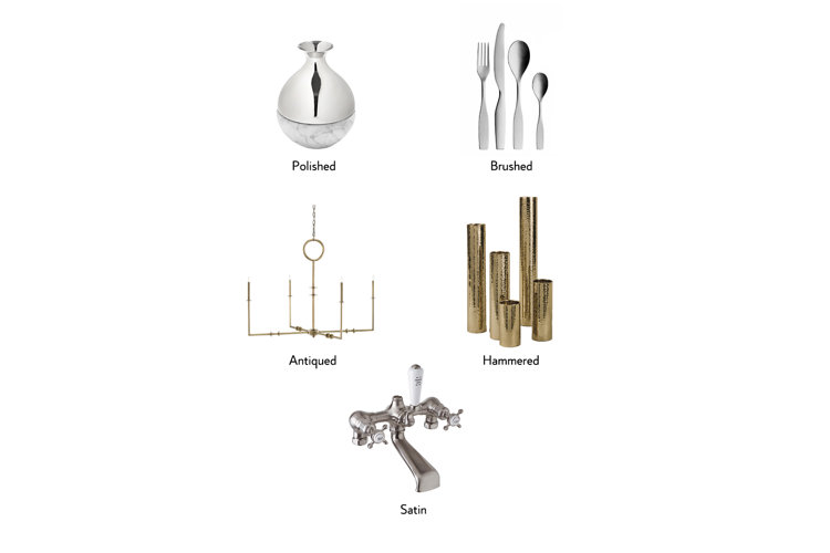 Types of Metal & Finishes Guide Perigold